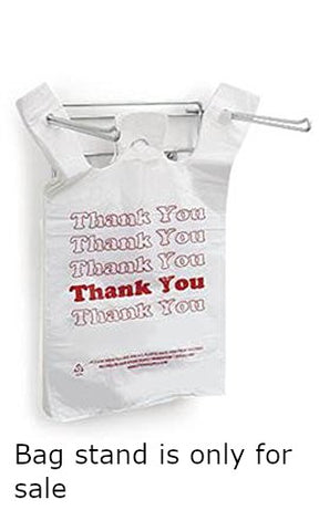 T-Shirt Plastic Bag Bagging Stand in Chrome