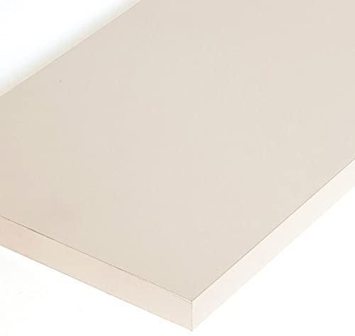 Melamine Shelf in Almond 8 x 24 Inches - Box of 4