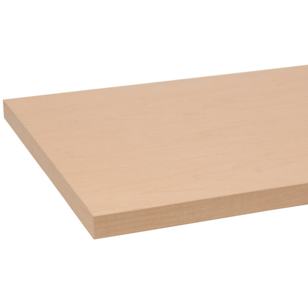 Melamine Shelf in Maple 14 X 48 Inches - Lot of 4