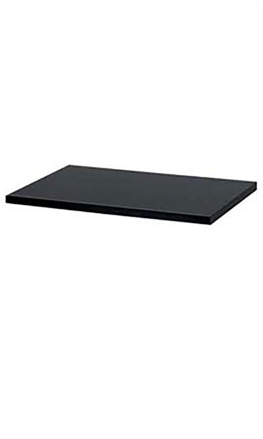 Melamine Shelves in Black 36 x 12 Inches