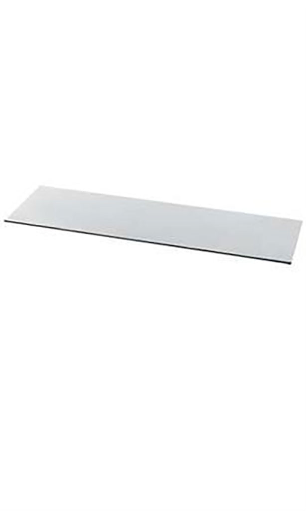 Glass Shelves Tempered 12 W x 36 L x 0.1875 Thick Inches - Count of 5