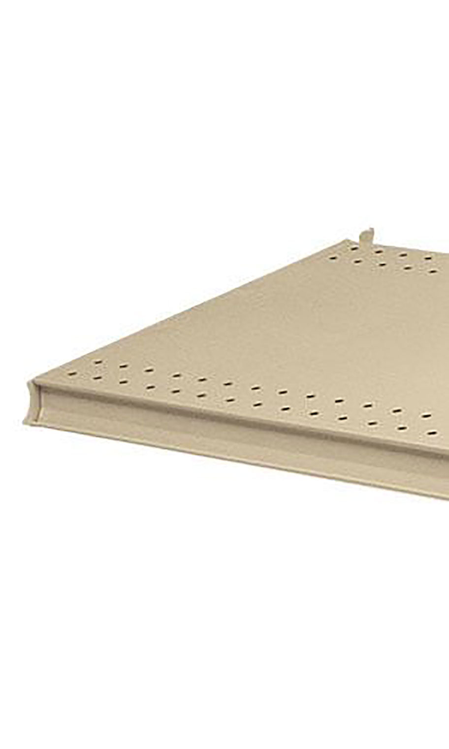 Upper Shelf in Almond 36 W x 12 D Inches - Count of 3