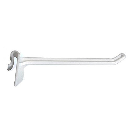 Plastic Peg Hook in White 4 Inches Long - Set of 100