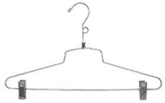 All Purpose Hanger in Chrome 16 Inches Long - Pack of 25