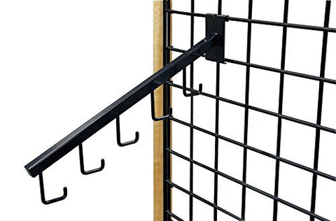 J Hook Waterfall for 3 Inch Slot OC Gridwall - Case of 25
