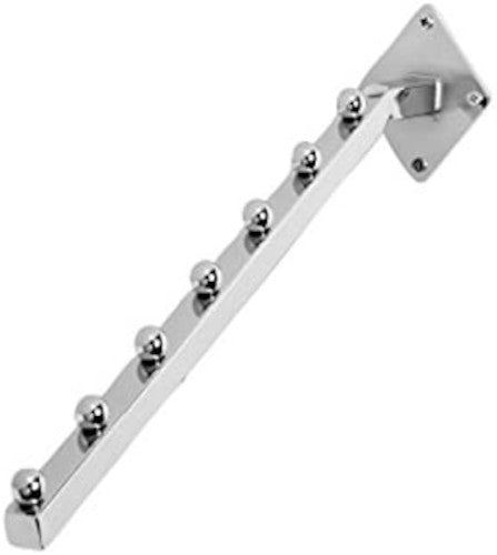 7 Ball Waterfall Wall Mount in Chrome 18 Inches Long - Lot of 10