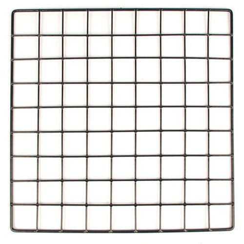 Mini Gridwall Panel in Black 14 x 14 Inches - Case of 4