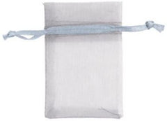 Organza Bags in Silver 3 W x 4 H Inches - Count of 10