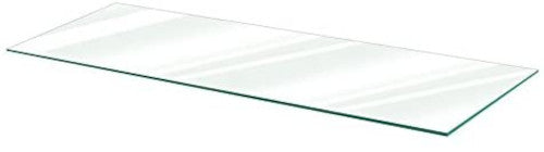 Tempered Glass Shelves in Clear 36 W x 10 D Inches - Count of 10