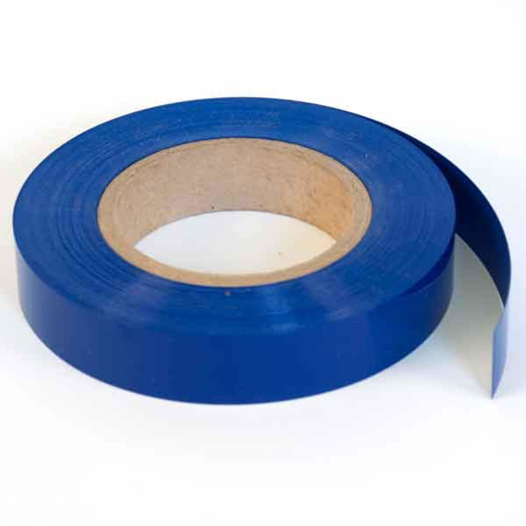 Vinyl Slatwall Insert Roll in Blue 0.010 Thick x 1.25 W Inches - 130 Rolls