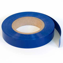 Vinyl Slatwall Insert Roll in Blue 0.010 Thick x 1.25 W Inches - 130 Rolls