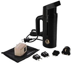Jiffy Esteam Travel Steamer in Black with Voltage Converter Kit