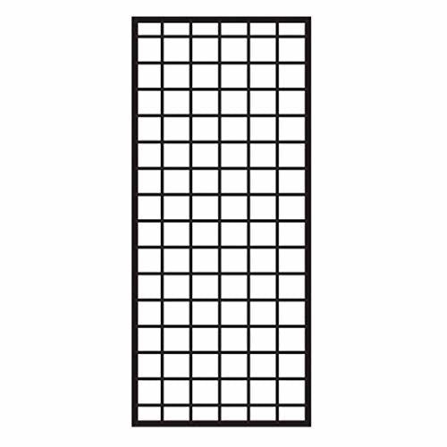 Heavy Duty Gridwall Panel in Black 24 W x 60 H Inches