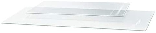 Tempered Glass Shelves 10 W x 48 L 0.1875 Thick Inches - Count of 5