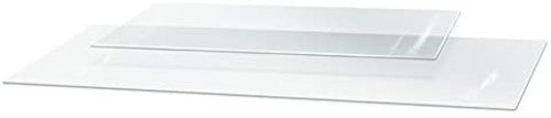 Glass Shelves in Clear 12 W x 36 L Inches - Pack of 5