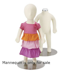 Flexible Children Mannequin 24 Inches Tall with Removable Head Piece