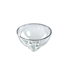 Polycarbonate Plastic Bowl in Clear 8 Dia x 4 Deep Inches
