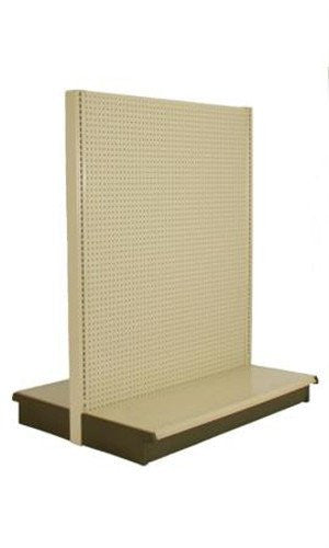 Metal Shelving Gondola Starter Unit 60 H x 48 L x 36 W Inches for Aisle/Wall