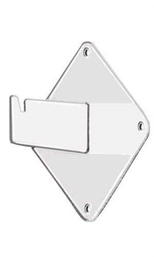 White Grid Wall Mount Brackets for Grid - Count of 10