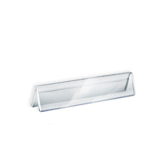  Clear Acrylic Two-Sided Nameplate