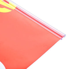 Plastic Banner Hangers in Clear 36 W Inches