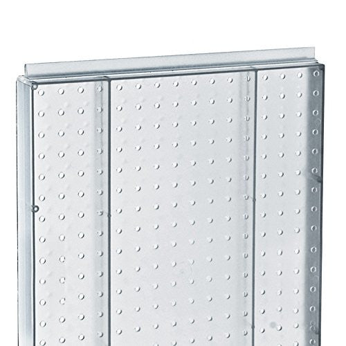 Rotating Pegboard Tower Display Unit in Blue 16 W x 20 H Inches ...