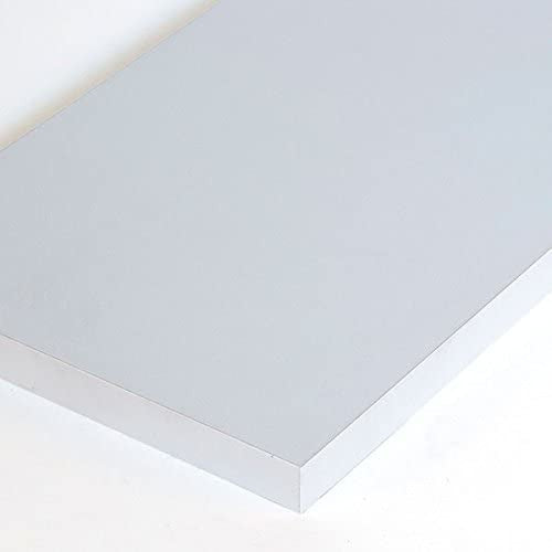 Melamine Shelves in Gray 10 x 48 Inches - Box of 4