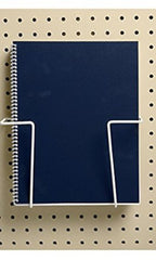 Literature Displays in Almond 6.5 H x 2 D Inches for Pegboard - Lot of 5