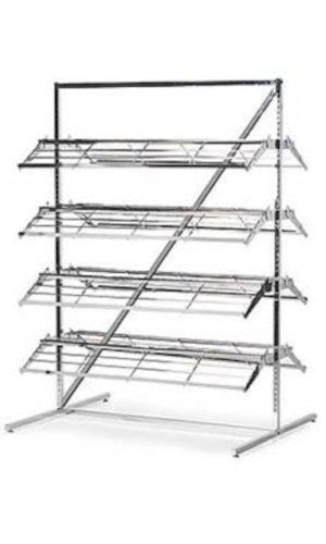 Shoe Floor Display Rack 66 x 37 x 48 Inches with 8 Shelves