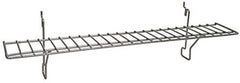 Wire Shelves in Chrome 23 W x 4 D Inches for Slatwall - Box of 4