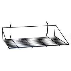Double Shirt Wire Shelves in Black 23.5 W x 14 D Inches - Set of 5