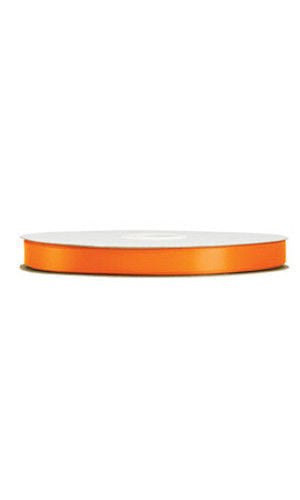 Double Face Satin Ribbon in Torrid Orange 5/8 W Inches