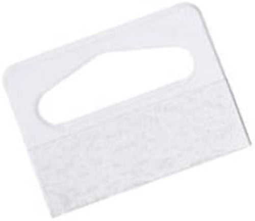 Plastic Hang Tabs in Clear 1.25 H x 1.5 W Inches with Adhesive - Pack of 200