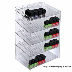 5 Tier Cosmetic Counter Display 12 W x 8.5 D x 18.5 H Inches