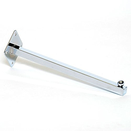 Wall Mount Faceout in Chrome 12 Inches Long