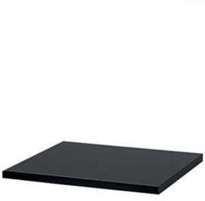 Melamine Shelves in Black 24 x 12 Inches