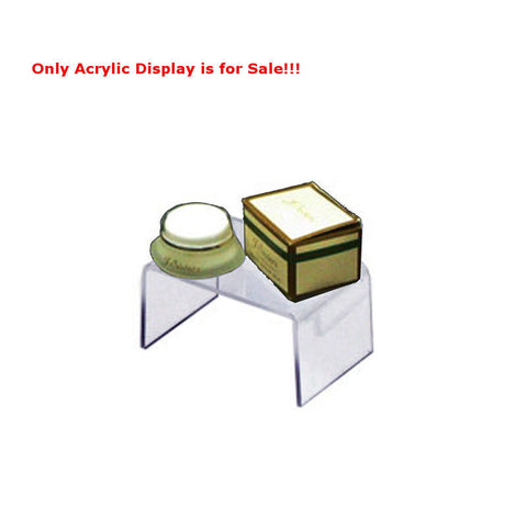 Clear Acrylic Riser Display 4"W x 6"D x 3"H