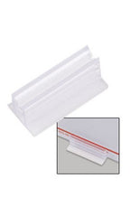 Sign Holder with Removable Back Adhesive 0.5 W x 1 L Inches - Case of 20