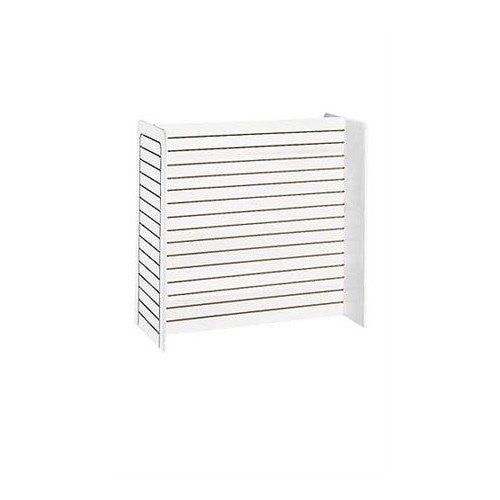 Gondola Unit in White 24 x 48 x 48 Inches for Slatwall