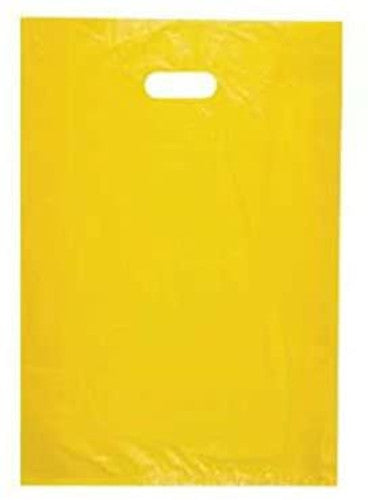 Yellow Medium Merchandise Bags 12 x 3 x 18 Inches - Lot of 1000