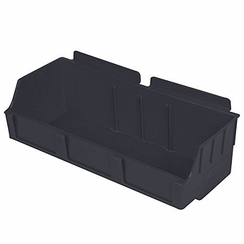 Storbox Display Bin in Black 4.65 D x 11.42 W x 3.35 H Inches