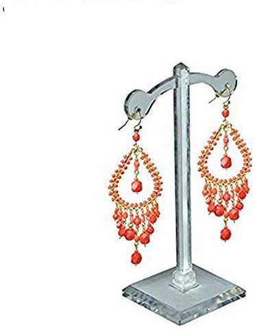 Acrylic Earring Tree Displays 3 W x 5 D Inches - Pack of 10