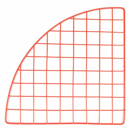 Mini Grid Corner Unit in Red 14 x 14 Inches - Pack of 4
