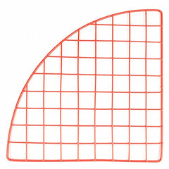 Mini Grid Corner Unit in Red 14 x 14 Inches - Pack of 4
