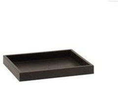 Inserts Tray in Black Plastic 8.25 L x 7.25 W x 1 D Inches - Box of 10