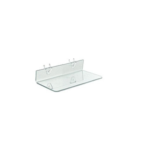 Acrylic Clear Shelves 10.5 W x 4 D x 2 H Inches - Count of 4