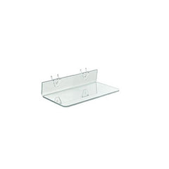 Acrylic Clear Shelves 10.5 W x 4 D x 2 H Inches - Count of 4