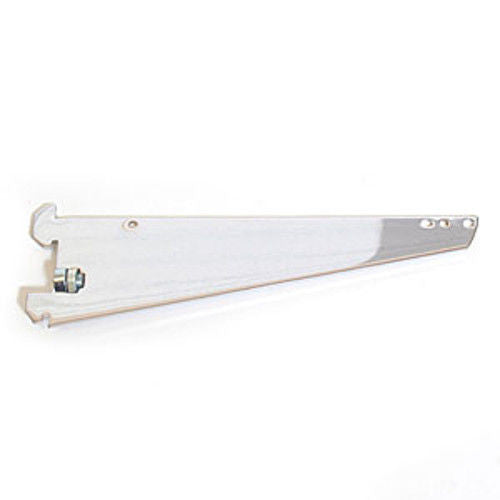 Chrome Shelf Bracket 10 Inch Long with Lock for 1 Inch Slot OC