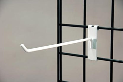 Grid Hooks in Chrome 6 Inches Long for Gridwall - Case of 50