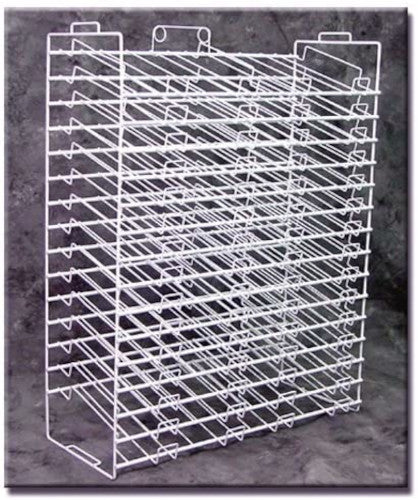 30 Slots Paper Rack in White 27 W x 33.5 H x 10.5 D Inches ...